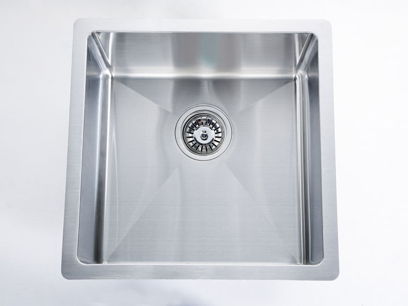 POSEIDON HANDMADE STAINLESS STEEL KITCHEN SINK