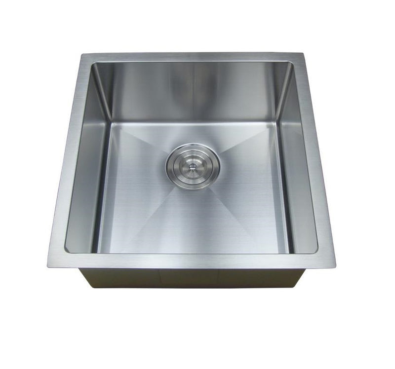 POSEIDON HANDMADE STAINLESS STEEL KITCHEN SINK