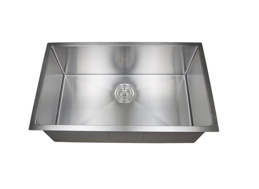 POSEIDON HANDMADE KITCHEN SINK STAINLESS STEEL 750MM