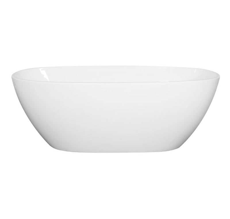 POSEIDON STELLA FREE STANDING BATHTUB GLOSS WHITE (AVAILABLE IN 1500MM AND 1700MM)