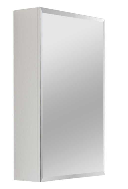 POSEIDON WHITE MIRROR CABINET 450MM