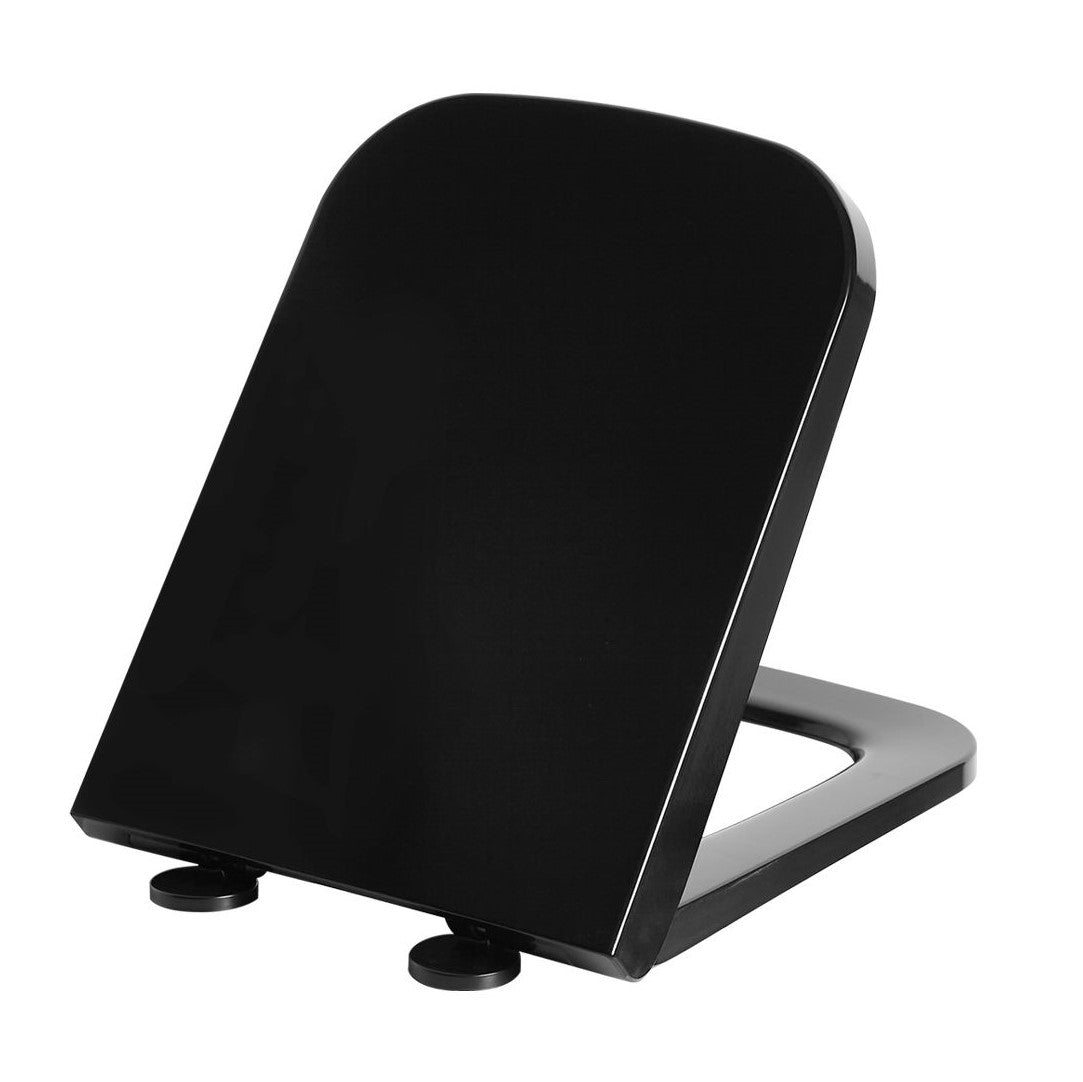 POSEIDON QUBIST BTW TOILET SUITE KDK003C-B GLOSS BLACK
