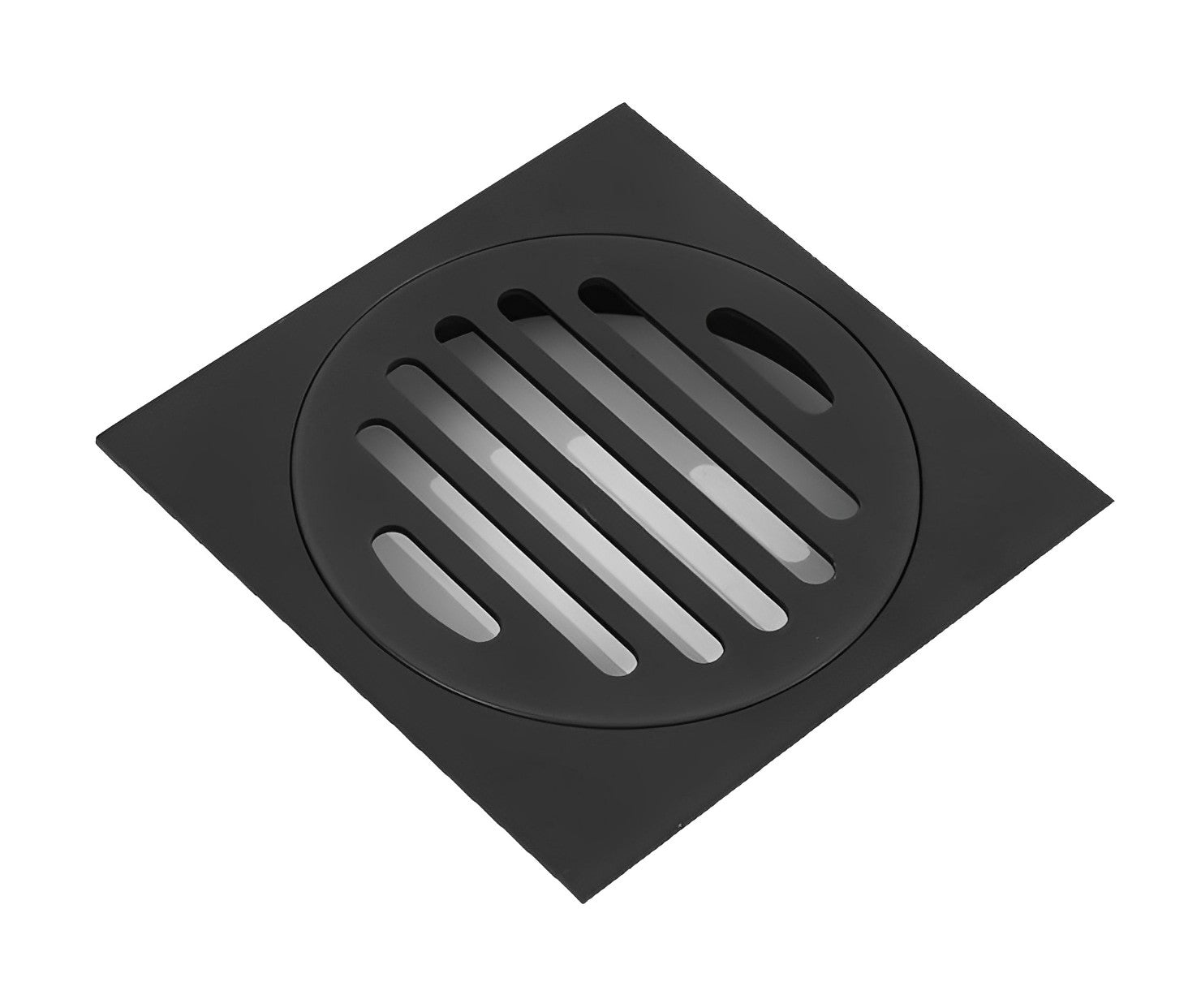 POSEIDON BRASS TWIST OPEN GRATE BLACK 110MM