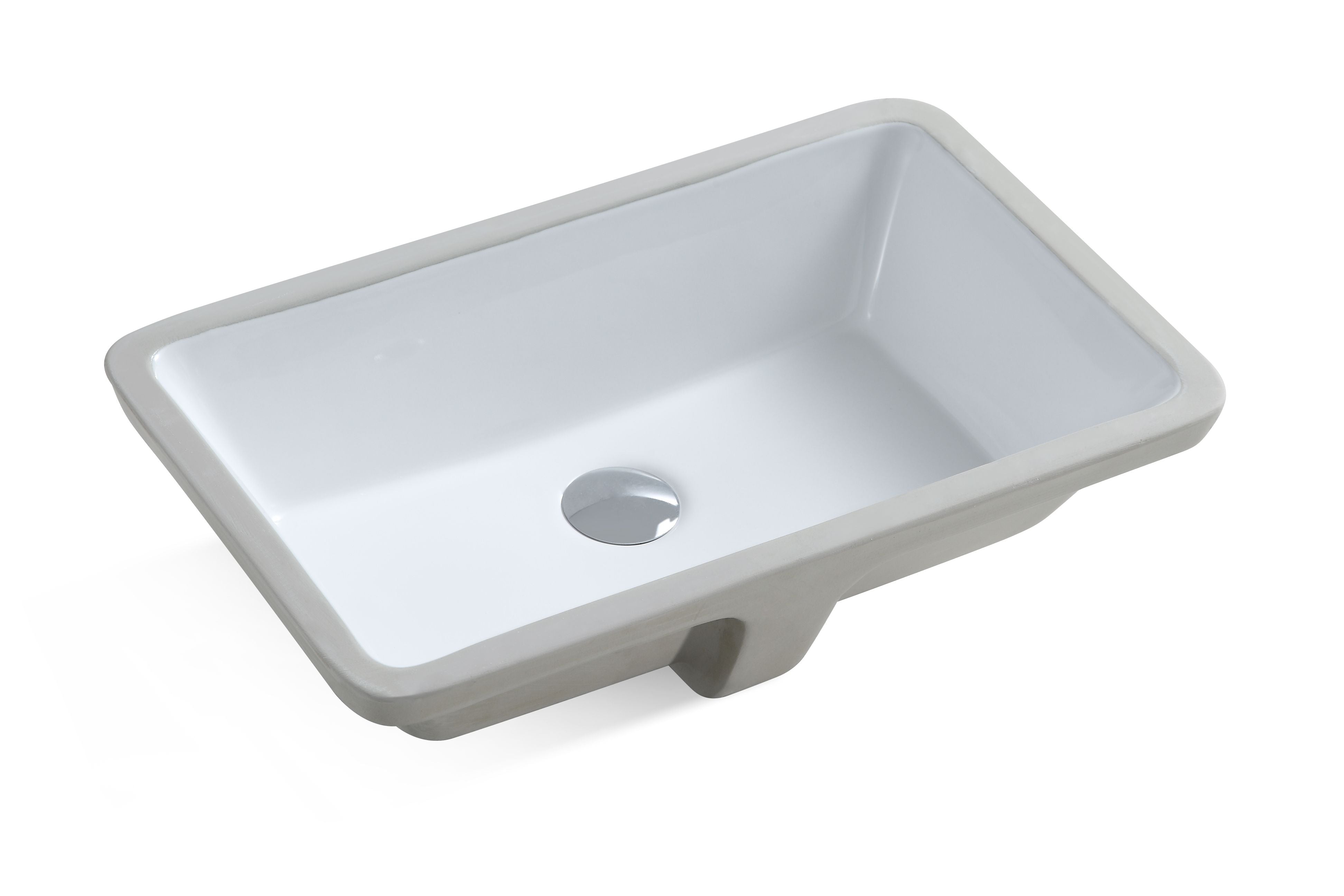 POSEIDON UNDER COUNTER BASIN GLOSS WHITE 530MM