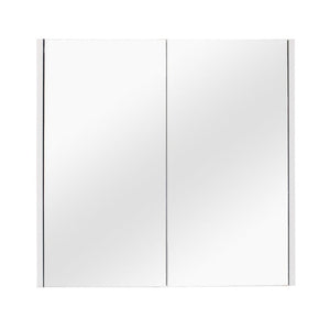 POSEIDON QUBIST MATTE WHITE MIRROR SHAVING CABINET 600X720MM