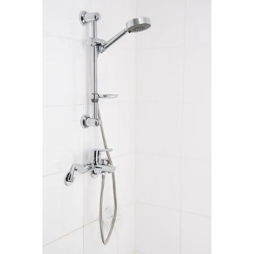 QUOSS DIVERTER BATH / SHOWER FULL SET (CHROME) (WITH MULTIPLE FITTING OPTIONS)