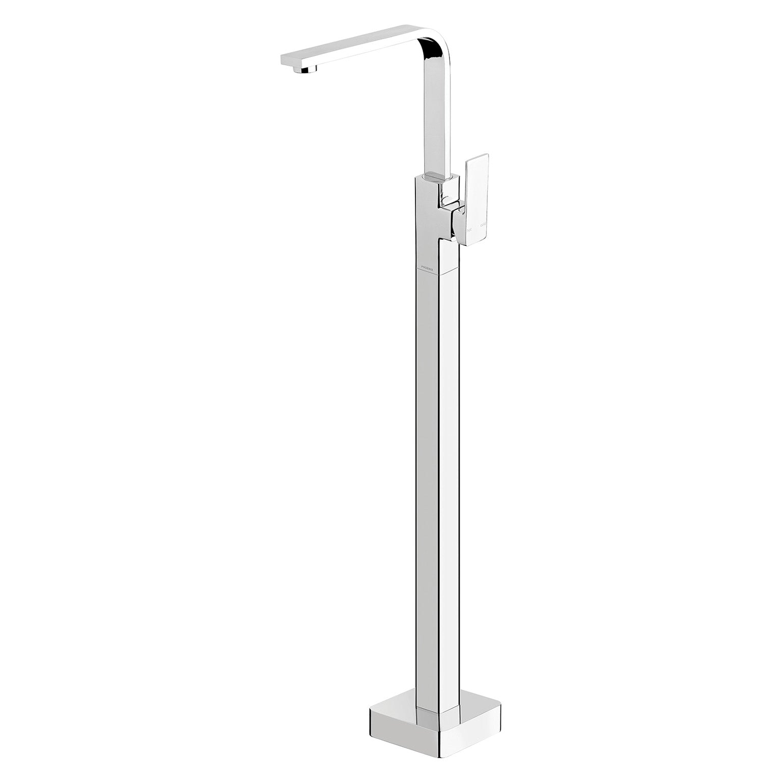 PHOENIX RADII FLOOR MOUNTED BATH MIXER CHROME