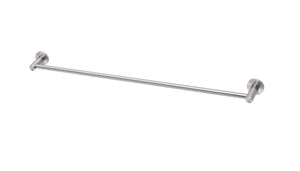 PHOENIX RADII SS 316 SINGLE NON-HEATED TOWEL RAIL ROUND PLATE STAINLESS STEEL 800MM
