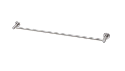 PHOENIX RADII SS 316 SINGLE NON-HEATED TOWEL RAIL ROUND PLATE STAINLESS STEEL 800MM