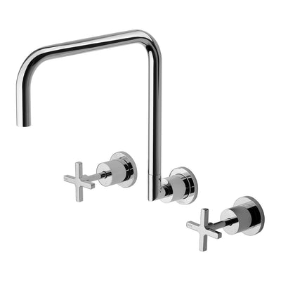 PHOENIX RADII WALL SINK SET 300MM CHROME