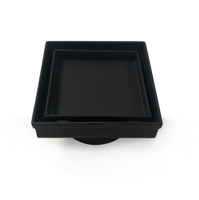 RADIANT HEATING TILE INSERT OUTLETS 100MM BLACK 38MM AND 74MM