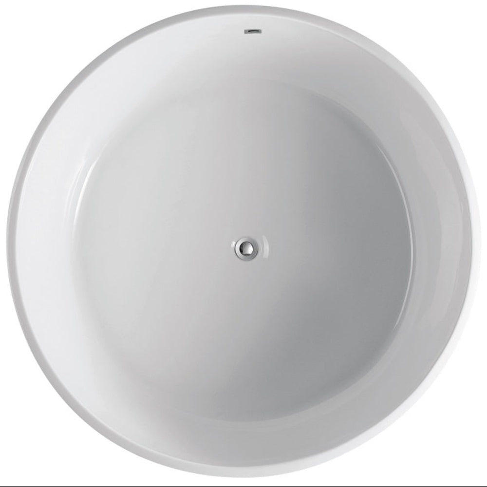 POSEIDON RONDA FREESTANDING BATHTUB GLOSS WHITE 1350MM
