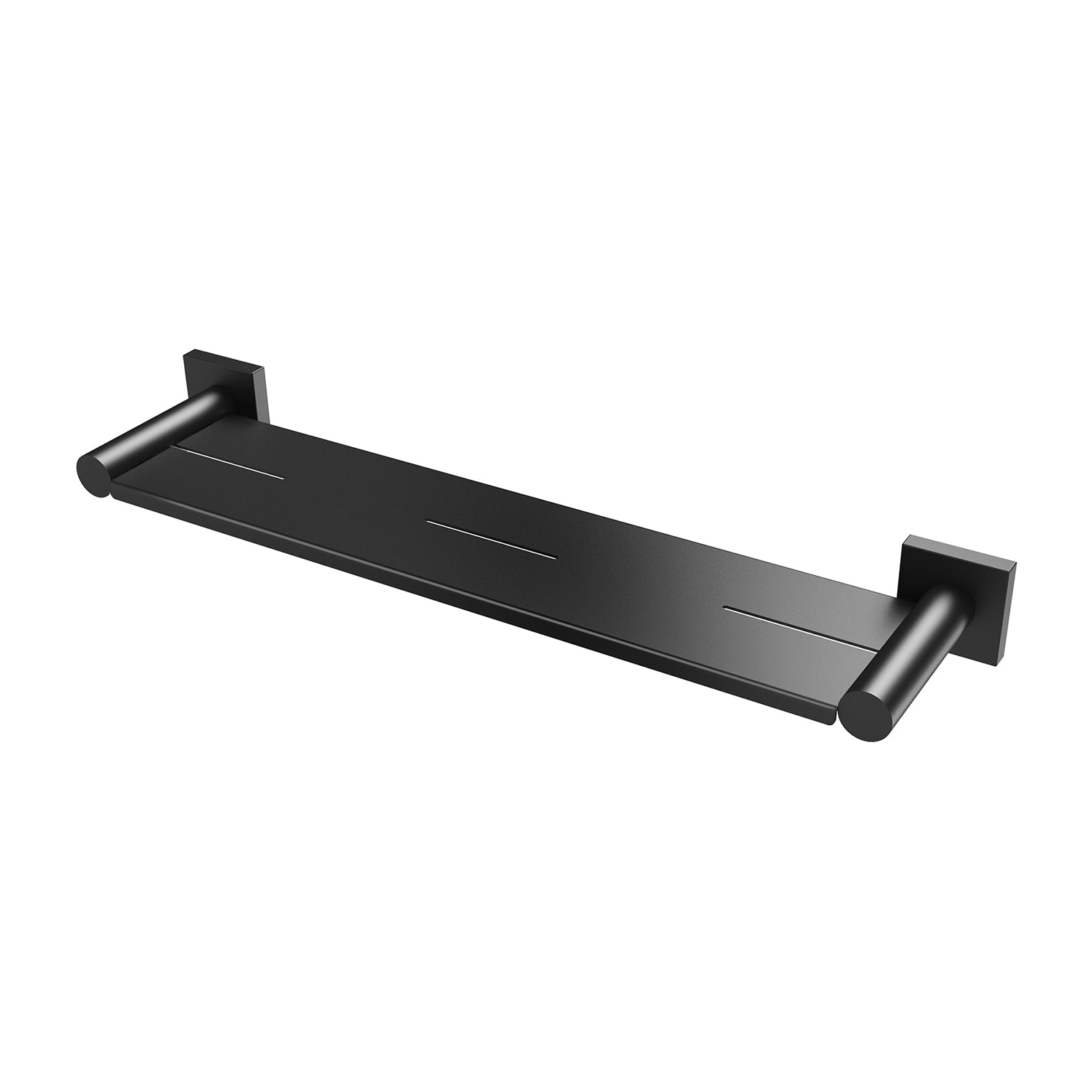 PHOENIX RADII METAL SHELF SQUARE PLATE MATTE BLACK 424MM