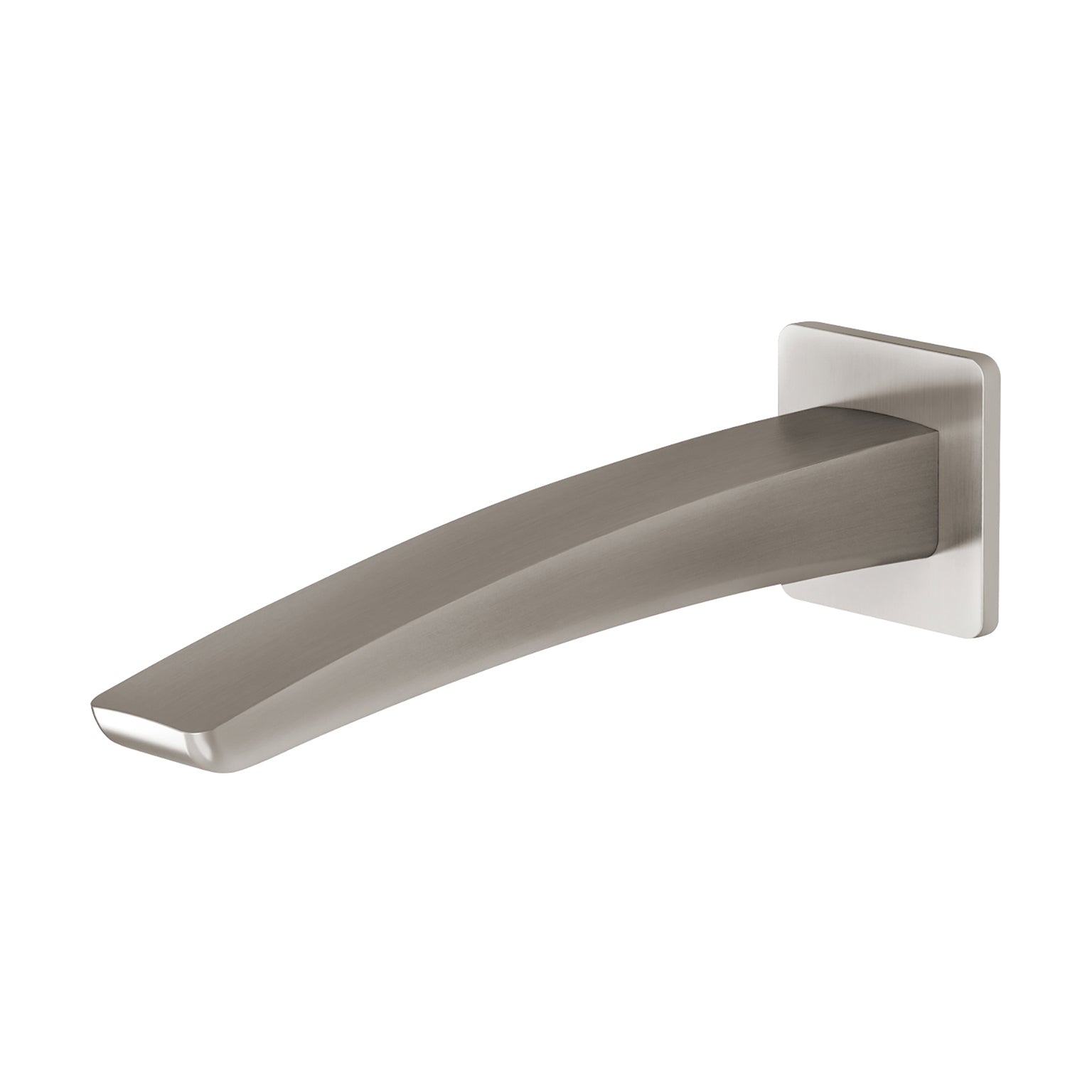 PHOENIX RUSH WALL OUTLET 180MM BRUSHED NICKEL