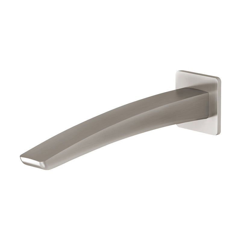 PHOENIX RUSH WALL OUTLET 230MM BRUSHED NICKEL
