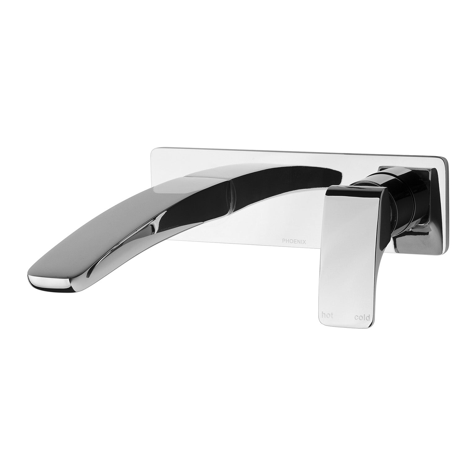 PHOENIX RUSH WALL BASIN MIXER SET 180MM CHROME