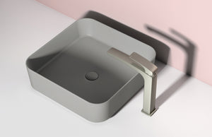 PHOENIX RUSH VESSEL MIXER BRUSHED NICKEL