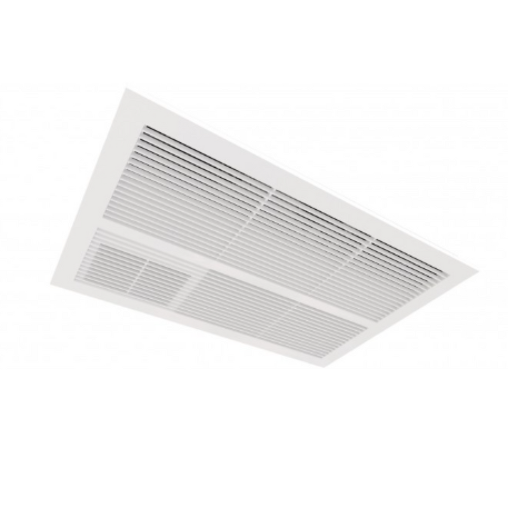 VENTAIR SAHARA HIGH PERFORMANCE 2 IN 1 BATHROOM UNIT WITH INTEGRATED FAN, HEAT AND EXHAUST FAN WHITE