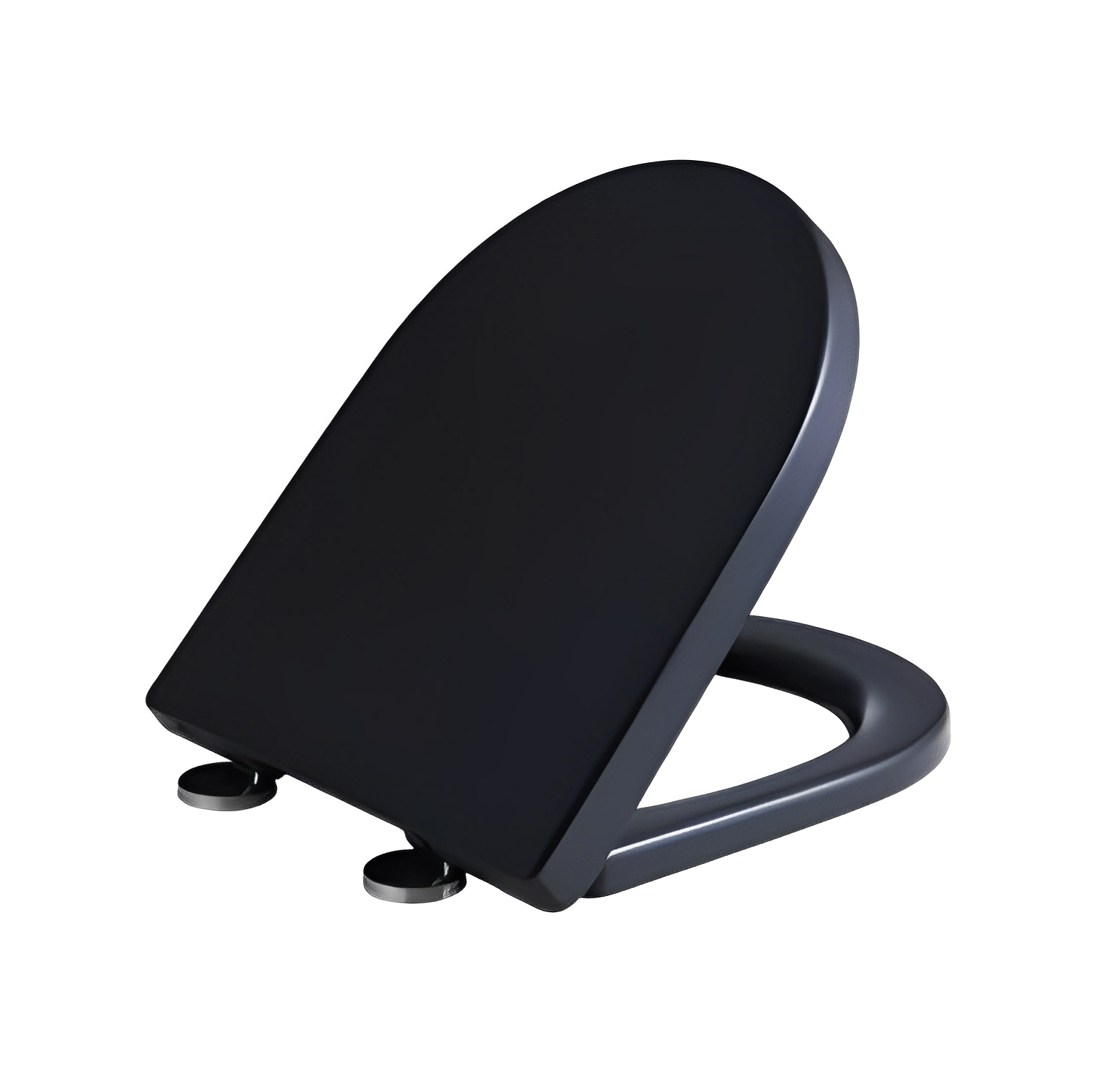 POSEIDON KASEY BACK TO WALL TOILET SUITE GLOSS BLACK