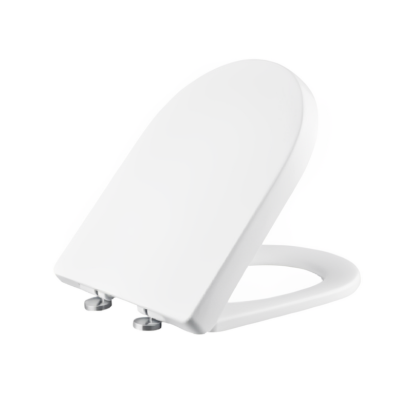 POSEIDON ELVERA BACK TO WALL TOILET SUITE GLOSS WHITE