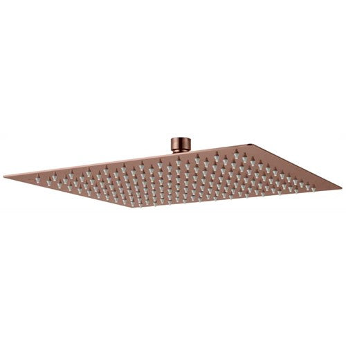 HELLYCAR STAINLESS STEEL SHOWER HEAD 300MM ROSE GOLD