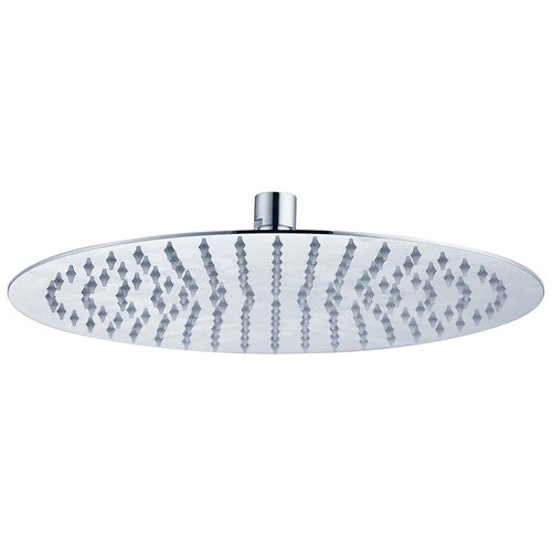 HELLYCAR ROUND STAINLESS STEEL SHOWER HEAD CHROME 300MM