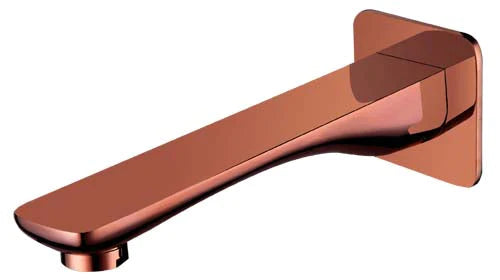 TAPART SLEEK BATH OUTLET 200MM ROSE GOLD