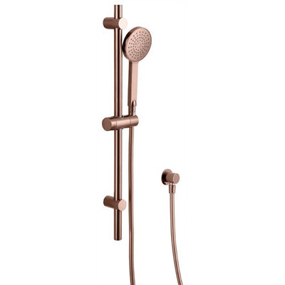 HELLYCAR CUTER HAND SHOWER ON RAIL ROSE GOLD
