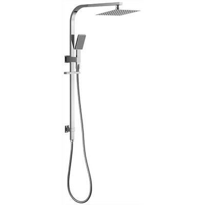 HELLYCAR ERIC SHOWER SYSTEM WITH RAIL CHROME