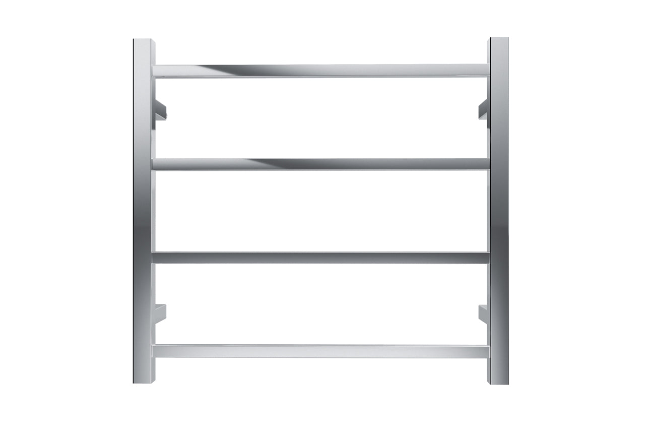 LINSOL SPIRIT 4 BAR HEATED TOWEL RAIL CHROME 450MM