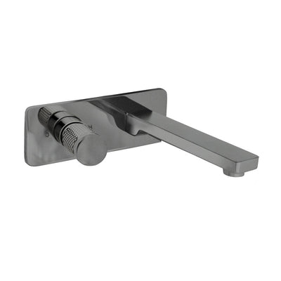LINKWARE GABE WALL OUTLET MIXER 205MM BRUSHED NICKEL