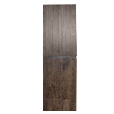 POSEIDON DARK OAK TALL BOY 400MM X 1350MM