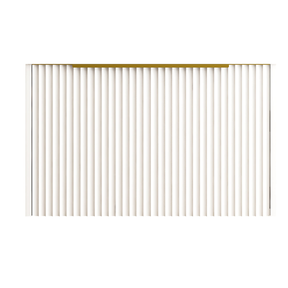 INFINITY THENA WHITE 750MM SINGLE BOWL WALL HUNG VANITY
