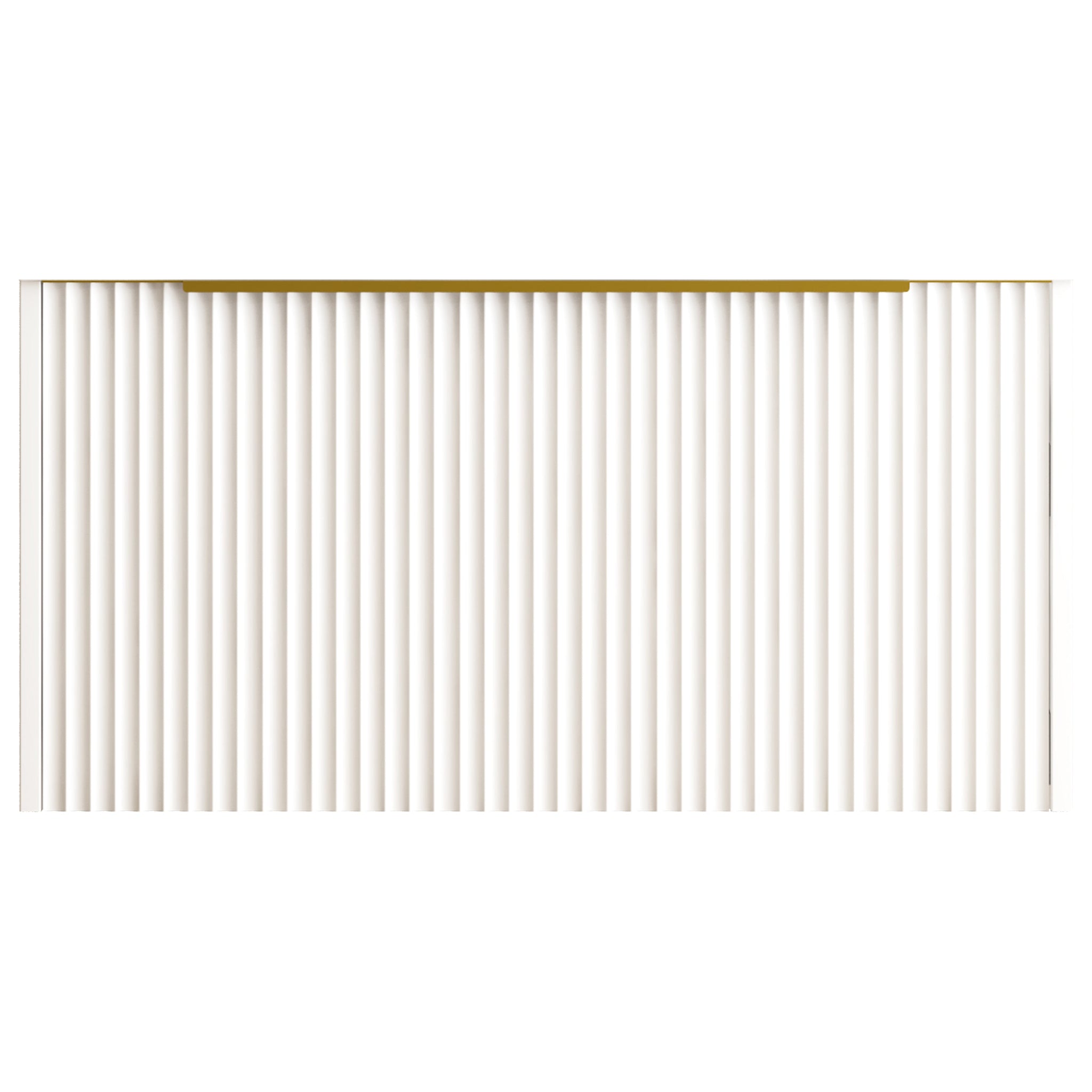 INFINITY THENA WHITE 900MM SINGLE BOWL WALL HUNG VANITY