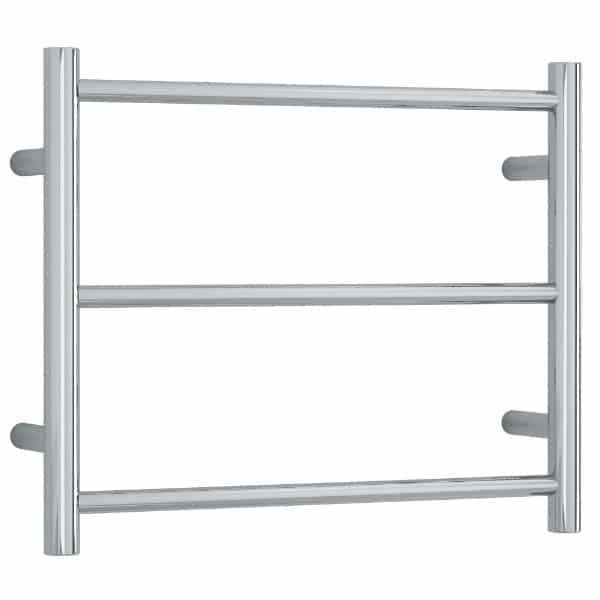THERMOGROUP STRAIGHT ROUND BUDGET HEATED TOWEL RAIL 550MM