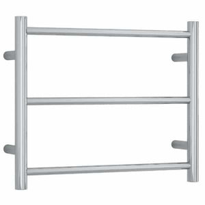 THERMOGROUP STRAIGHT ROUND BUDGET HEATED TOWEL RAIL 550MM