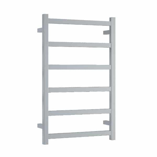 THERMOGROUP STRAIGHT SQUARE BUDGET HEATED TOWEL RAIL 500MM