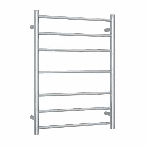 THERMOGROUP BS44M STRAIGHT ROUND BUDGET LADDER HEATED TOWEL RAIL 600MM