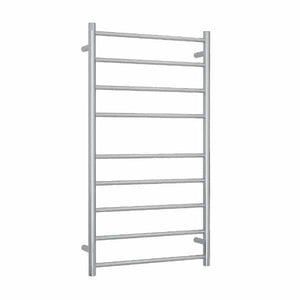 THERMOGROUP STRAIGHT ROUND BUDGET LADDER HEATED TOWEL RAIL 600MM