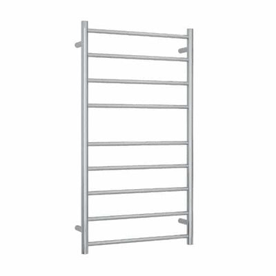 THERMOGROUP STRAIGHT ROUND BUDGET LADDER HEATED TOWEL RAIL 600MM
