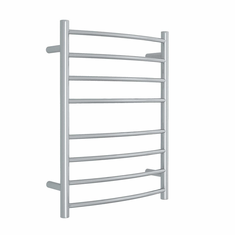 THERMOGROUP CR23M CURVED ROUND LADDER HEATED TOWEL RAIL 530MM