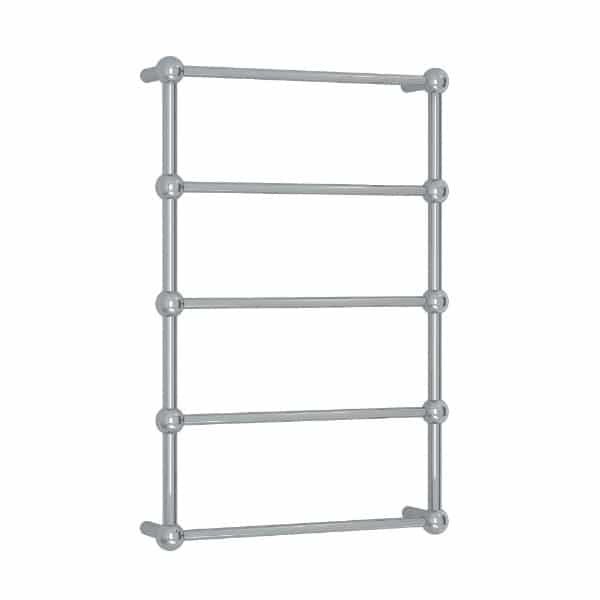 THERMOGROUP SB34M STRAIGHT ROUND HERITAGE LADDER HEATED TOWEL RAIL 560MM