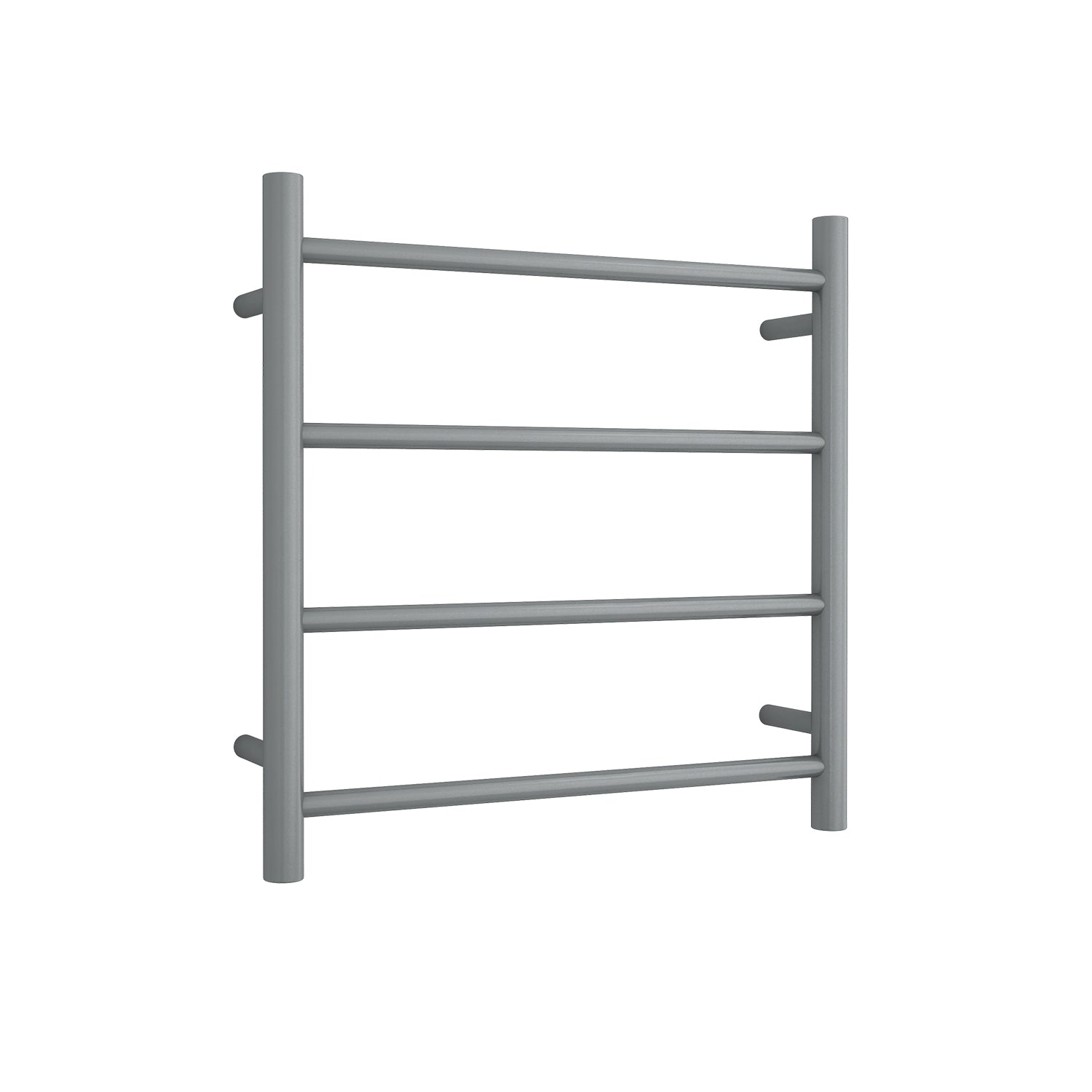 THERMOGROUP ROUND LADDER HEATED TOWEL RAIL GUN METAL 550MM