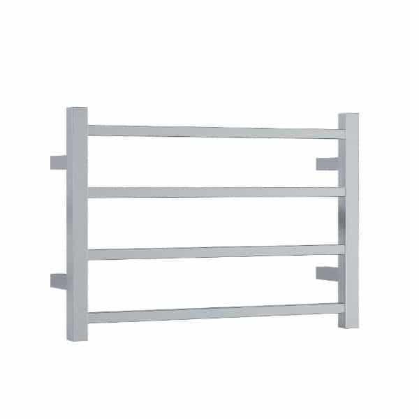 THERMOGROUP STRAIGHT SQUARE LADDER HEATED TOWEL RAIL 600MM