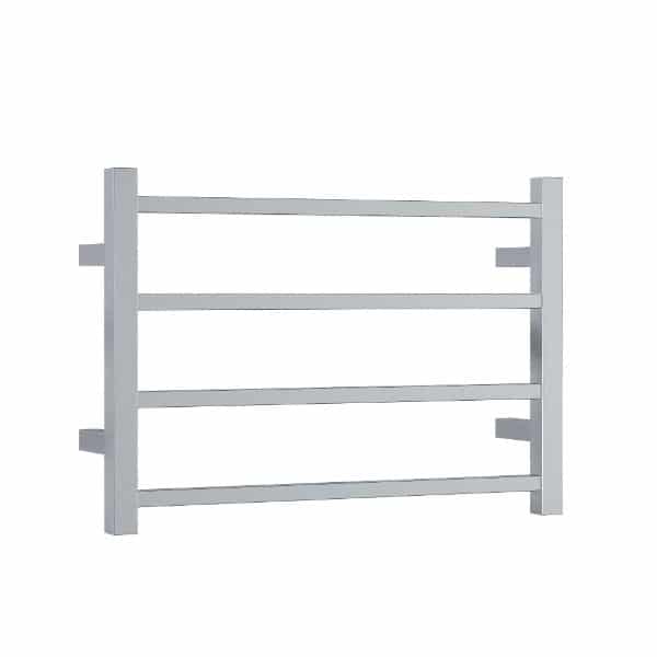 THERMOGROUP SS40M STRAIGHT SQUARE LADDER HEATED TOWEL RAIL 600MM