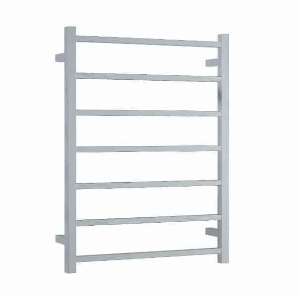 THERMOGROUP STRAIGHT SQUARE LADDER HEATED TOWEL RAIL 800MM