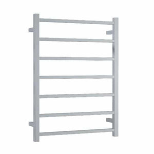 THERMOGROUP STRAIGHT SQUARE LADDER HEATED TOWEL RAIL 800MM