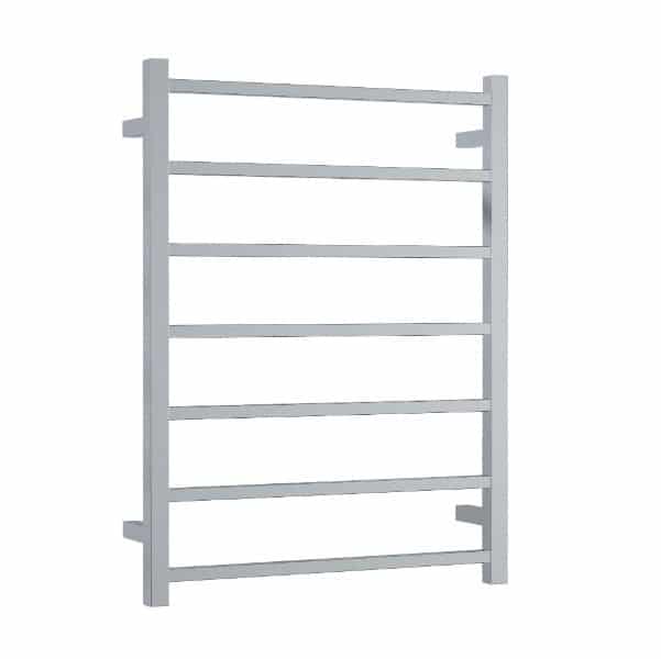THERMOGROUP SS44M STRAIGHT SQUARE LADDER HEATED TOWEL RAIL 800MM