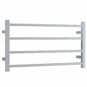 THERMOGROUP STRAIGHT SQUARE LADDER HEATED TOWEL RAIL 800MM