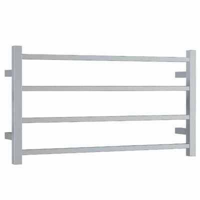 THERMOGROUP STRAIGHT SQUARE LADDER HEATED TOWEL RAIL 800MM